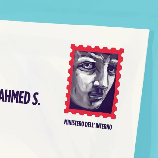 Ilustración para 'Ahmed' por Gonzalo Sainz Sotomayor