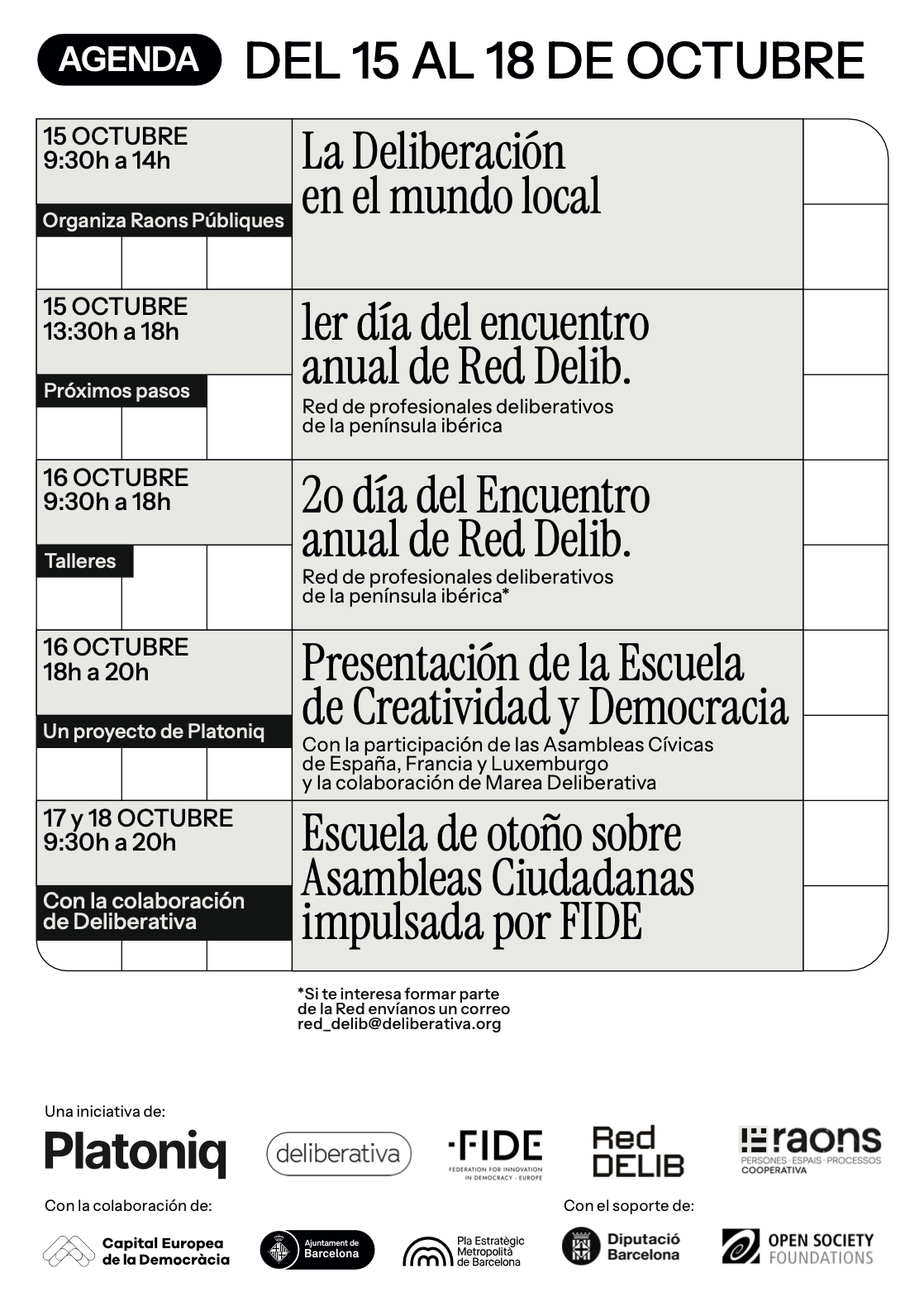 Programa del Foro